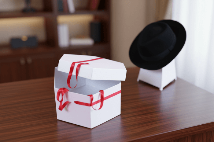 Hutschachtel auf Tich